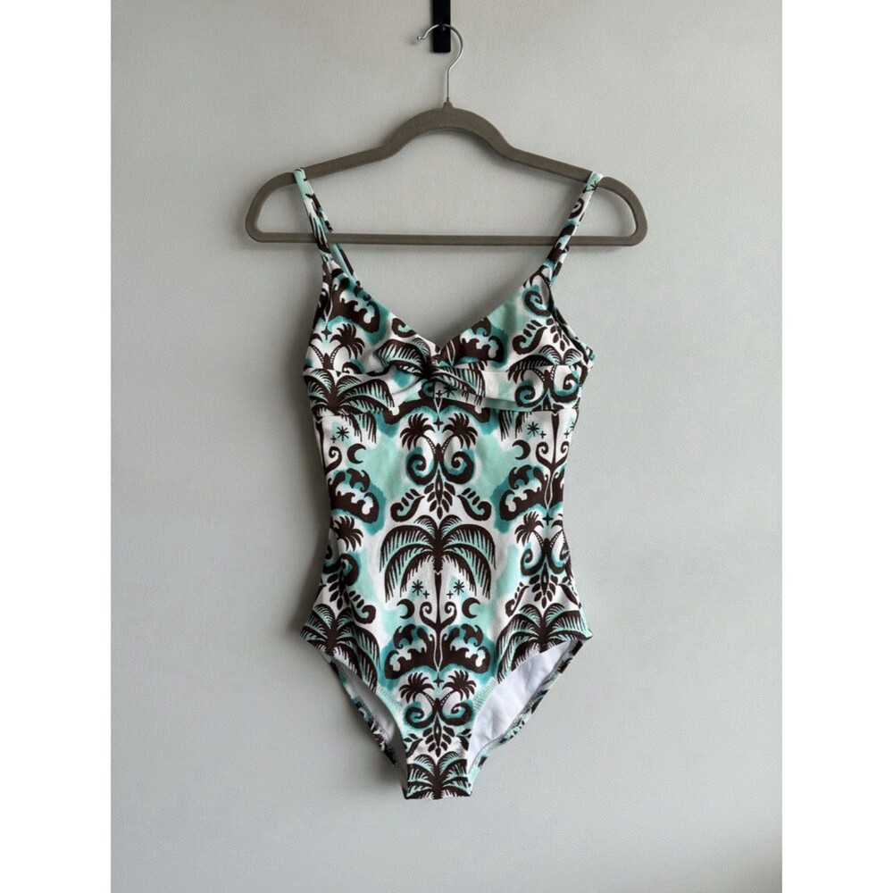 Shade And Shore Women's Swimsuit Tropical Print Size S